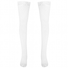 Mens Lingerie Sexy See-through Fishnet Stockings Lace Trimming Hollow Out Mesh Summer Erotic Hosiery Thigh-highs Socks