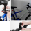 Waterproof Bike Light Set with 5 LED Front Headlight and Rear Safety Flashlight 9