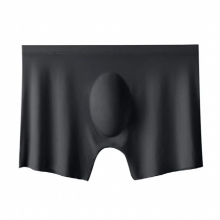 Mens Sexy Underwear Man Boxer Ice Silk Seamless Transparent Underpants Shorts Male Jockstrap Briefs Breathing Panties