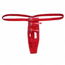 Sexy Mens Strappy Open Butt G-string Bikini Underwear with Penis Hole Gay Male Thongs Underwear Briefs Lingerie Sissy Panties