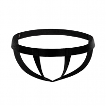Open Crotch Jockstrap Thong Sexy Men Underwear Cockring Penis Hole Buttocks Underpants Bondage Lingerie Panties