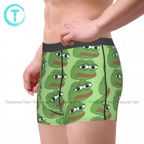 Frog Underwear Classic Sublimation Trunk Polyester Sublimation Boy Boxer Brief