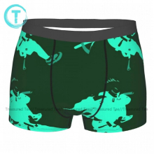 Demon Slayer Underwear Sublimation Polyester Pouch Trunk Trenky Boys Plain Boxer Brief