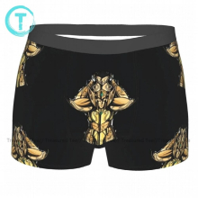 Knights Of The Zodiac Underwear Pouch Polyester Trunk Breathable Teen Boxer Brief