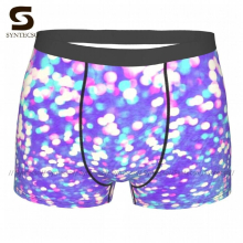 Sparkle Underwear Polyester Classic Trunk Youth Pouch Print Boxer Brief