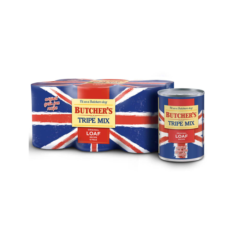 Butcher's Tripe Mix Give your dog a healthy diet by feeding 6 x 400g