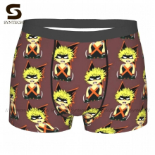 Boku No Hero Academia Underwear Pouch Trenky Polyester Trunk Customs Classic Boys Boxer Brief