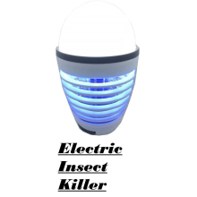 PALONE Solar Bug Zapper 3 In 1 Electric Fly Killer, 4500V USB-C Rechargeable Fly Zapper With 6W Solar Panel, Flying Insect Pest Mosquito Killer For Indoor Home, Outdoor Garden, Camping, Bug Catcher - Foto 7