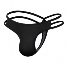 Mens Underwear Sexy Low Waist Soft Thin Silky Mens Sexy Thong Thin Belt Mens G-string Personality Gay Panties Penis Sheath