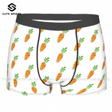 Carrot Underwear Plain Trenky Sublimation Trunk Polyester Sublimation Youth Boxer Brief