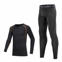Winter Thermal Underwear Set Boys Long Johns Fitness Fast-Dry Thermo Colors Autumn Children Sportswear Clothes