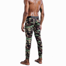 mens cotton long johns Man Camouflage legging pants warm trousers pants underpants Mens tight trousers of winter