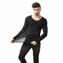 37 Degree Constant Temperature Autumn Thermal Underwear Set Seamless Ultrathin Elastic Slim Round Neck Long Sleeve Long Johns