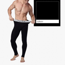 Mens Thermal Underwear Long Johns Men Thermal Clothing Men Warm Pants Underpants Leggings Men Pouch Men Leggings