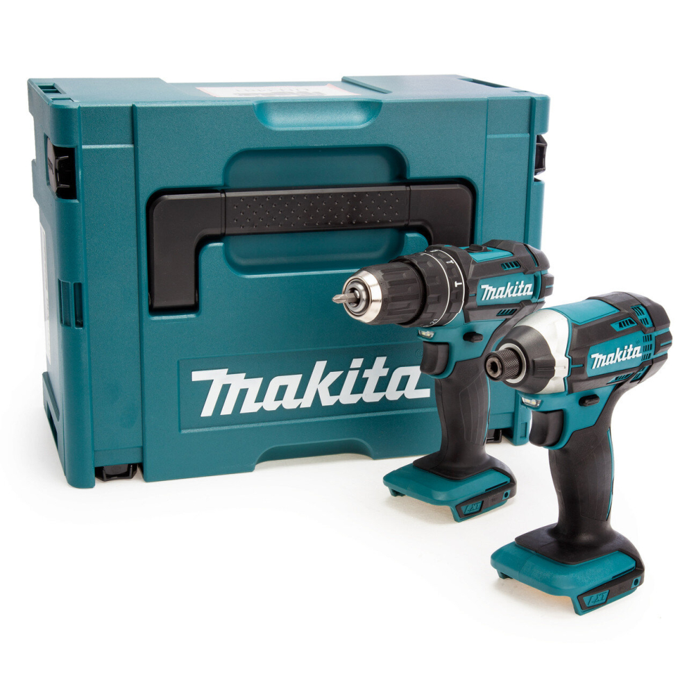 Makita Makita DLX2131ZJ 18V LXT DHP482Z Combi Drill & DTD152Z Impact Driver In Makpac Case (Body Only) DLX2131ZJ