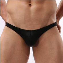 Sexy Underwear Mens Thongs G-Strings Men Nylon Jockstrap U Bulge Pouch Solid Mens Mini Bikini T-back Underwear