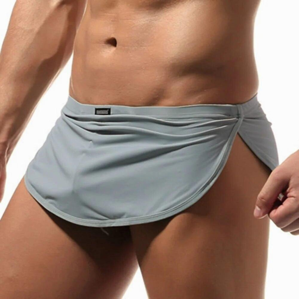 Multicoloured Men Erotic Panties Soft Transparent Ultra-Thin Porn Underpants Male Solid Sexy Mesh Underwear Sleepwear