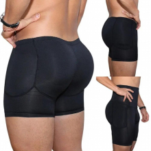 Hip Enhancer Booty Padded Underwear Mens Panties Body Shaper Seamless Butt Lifter Bodyshorts Shapewear Boxers