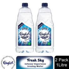 Comfort Intense Vaporesse Fresh Sky Ironing Water 2 Pack, 1 Litre