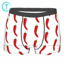 Pepper Underwear Breathable Trenky Trunk Polyester Pouch Teen Boxer Brief