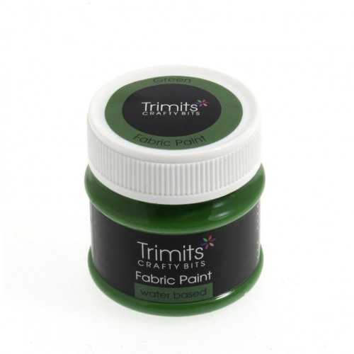 Trimits Fabric Paint  Green - each