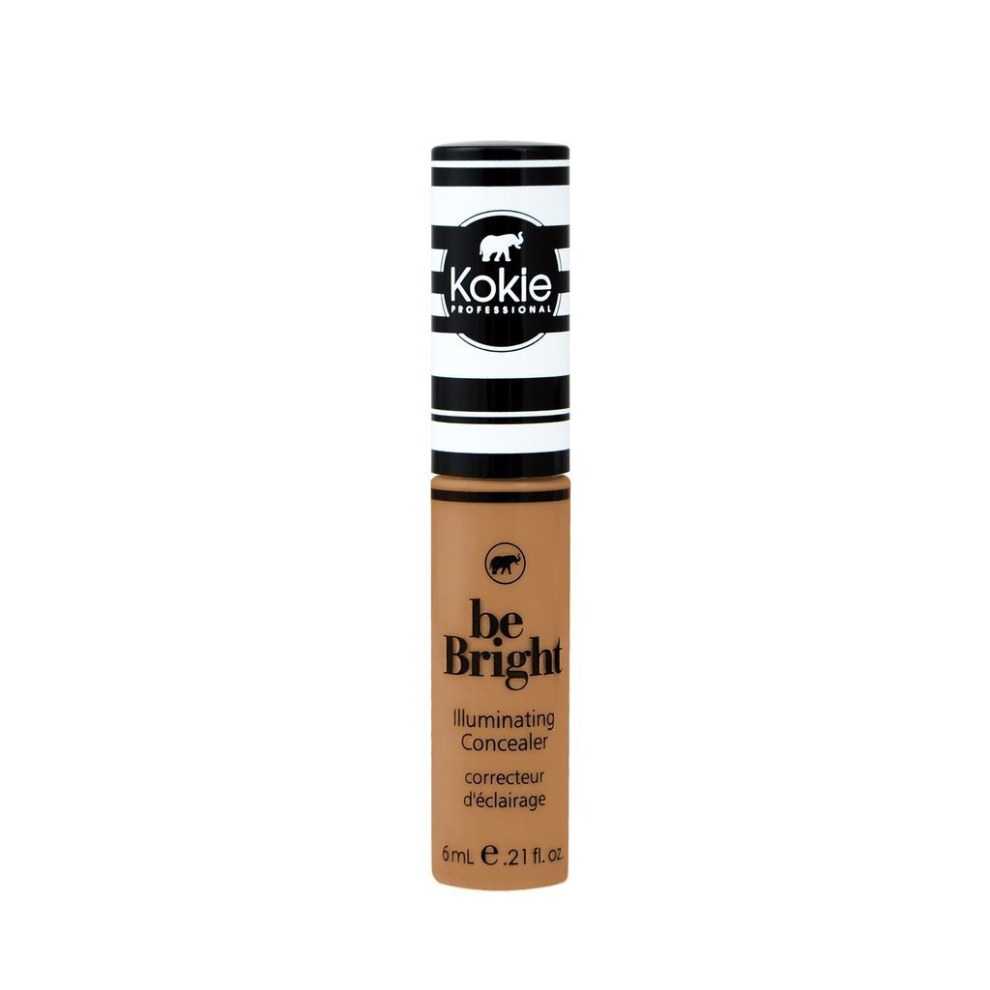 Kokie Cosmetics Be Bright - correcteur de teint et anticernes, Deep Tan, 021 Fluid Ounce