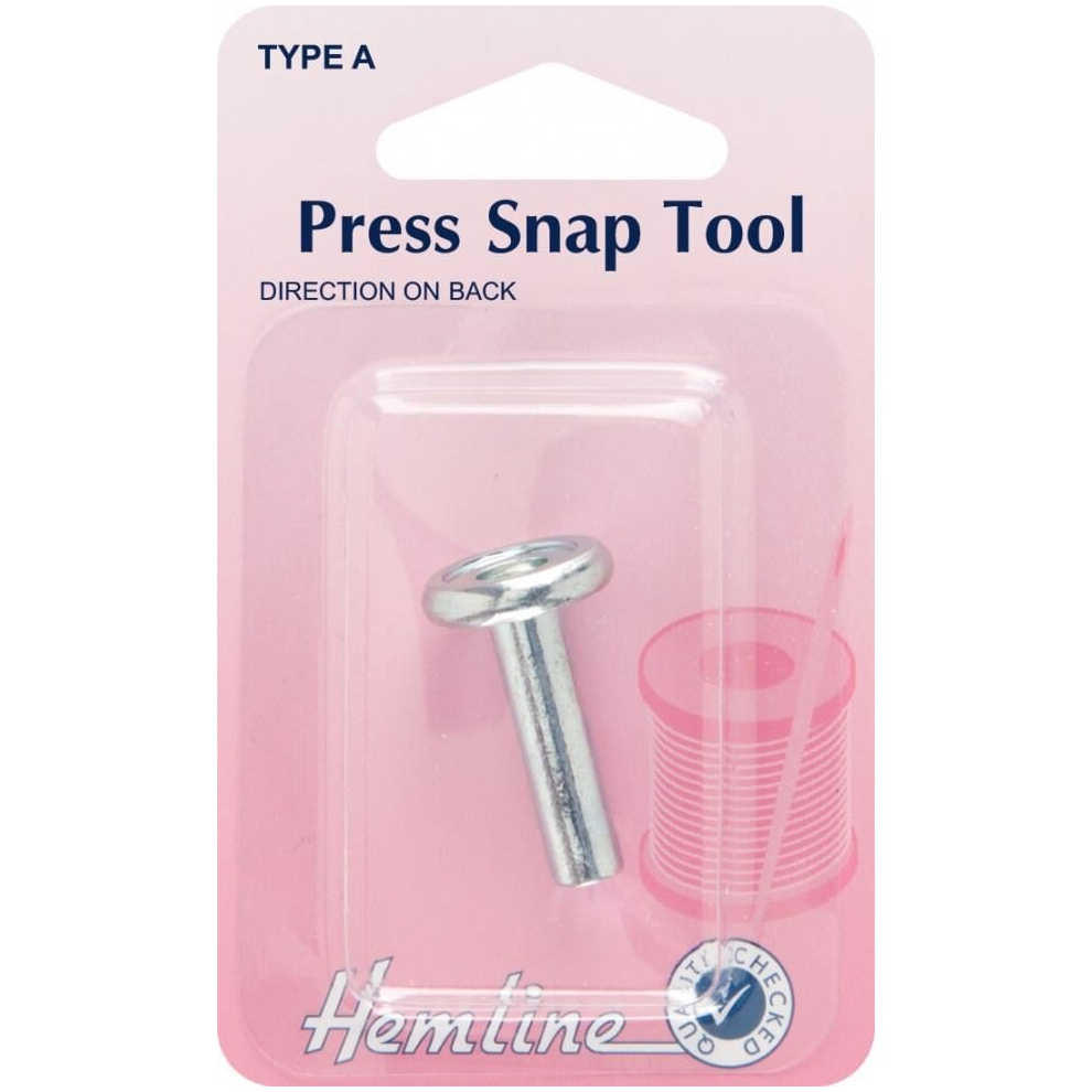 Hemline Press Fastener Snap Tool