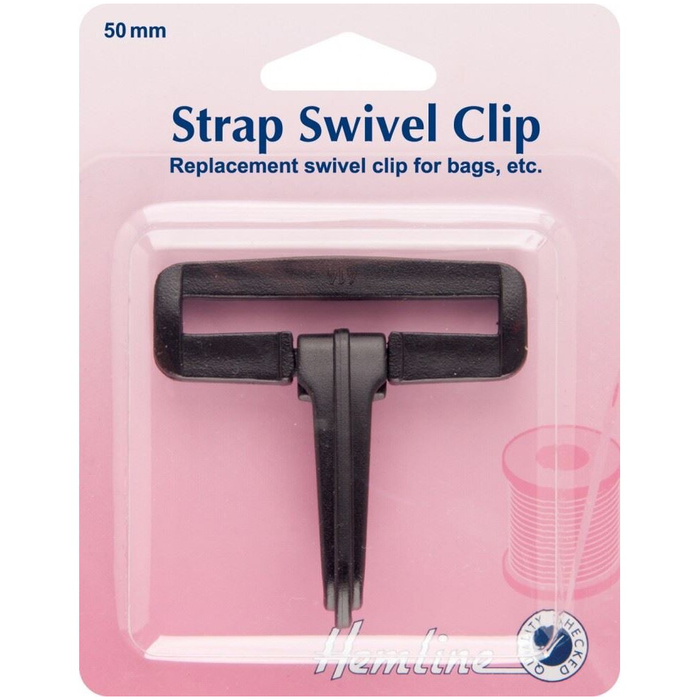 Hemline Swivel Clip Fasteners Black 9317385163239
