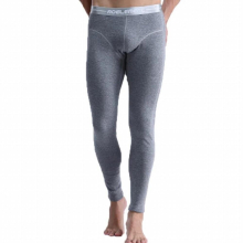 Man Thermal Long Johns Compression Winter Cloth Thick Merino Warm Underwear Cotton Heated Leggings Double Layers Pants Shaper