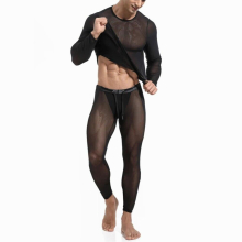 Mens Long johns underwear Track suits Fitness Sports Leggings Suit Men Compression Workout Comression Jogging Clothes Suit