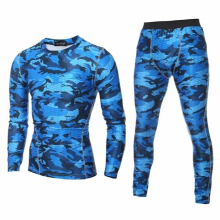 Men Workout Sets Pro Compression Long Johns Fitness Winter Quick Dry Gymming Male Spring Autumn Sporting Runs Thermal Underwear