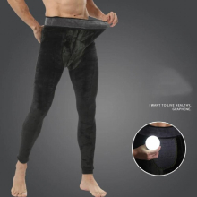 060 Graphene Mens Thermal Underwear Thick Men Solid Underpants Winter pijama hombre invierno Male Long Johns Pants Leggings