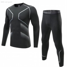 Autumn Winter Long underwear set Mens Fitness Base Layer Thermal Shirt Bottom Kids Thermal Underwear Compression Sportswear