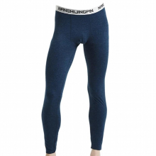 Men Trackless Warm Long Johns High Elasticity Slim Body Breathable Cashmere Underwear Thick Undershirt