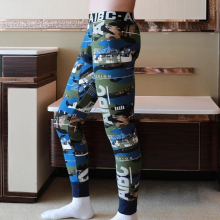 Arrival Mens Underwear Warm Pants Printed Thickened Winter Warm Trousers Mens Leggings Long Johns Winter Clothes Men