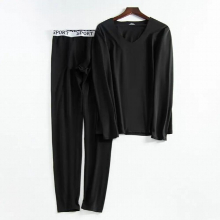 Thermal Underwear Sets For Men Winter Thermo Underwear Long Johns Winter Clothes Men Thick Thermal Clothing Solid Drop