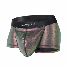 Sexy Mens Open Front Underwear Men Boxer Shorts Panties Breathable Crotch Hole Bulge Pouch Underpants Male