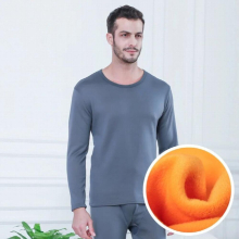 Autumn and Winter Thermal Underwear for Women and Velvet Thickening Suit Long Johns for Men Golden Velvet Thermal Clothing