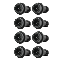 Wotor Wine Saver cu 8 Stop Stop Stoppers Vin Preserver Vin Preserver Reutilizabil Sealer Men?ine?i vinul proaspat (8 dop de vid)