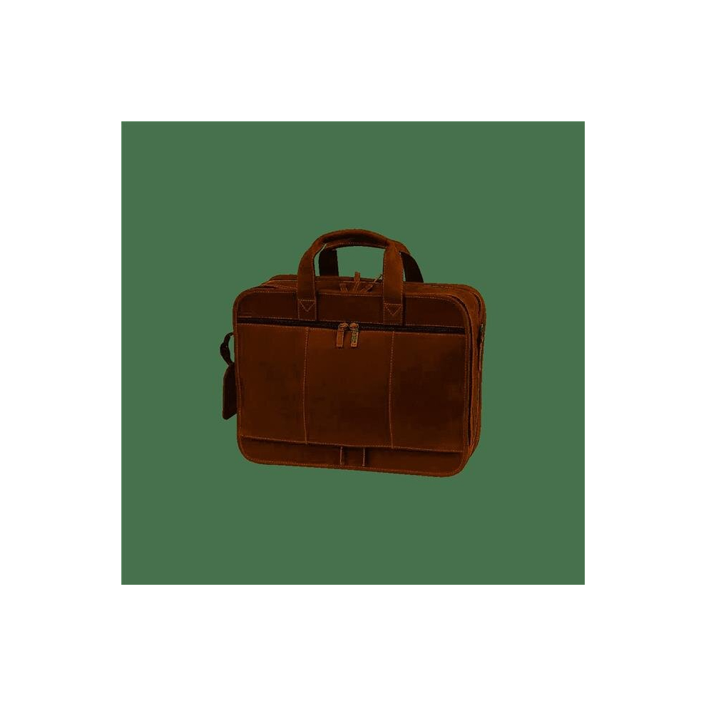 Executive Computer Briefcase, Rustic
