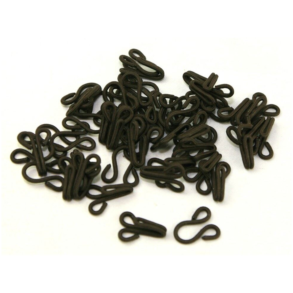 Prym Fur Coat Hooks  Brown - per pack of 200