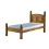 Birlea Corona Mexican Solid Pine Low Foot End 90cm Bedstead 3'0" Single bed Frame 2