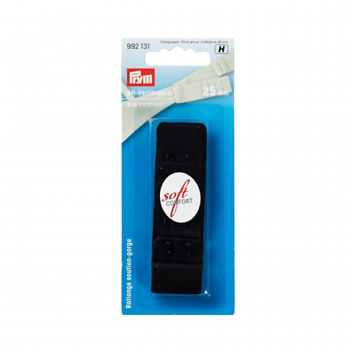 Prym Prym Bra Extenders  Black - each