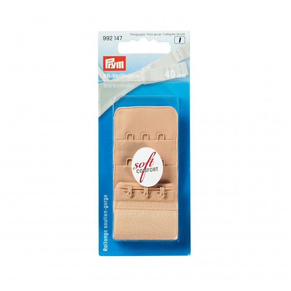 Prym Bra Extenders  Beige - each