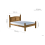 Birlea Corona Mexican Solid Pine Low Foot End 90cm Bedstead 3'0" Single bed Frame 6