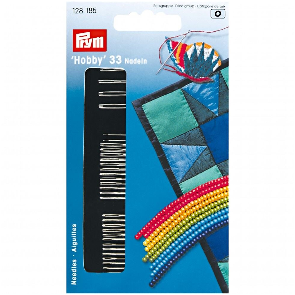 Prym Sewing & Hobby Needles - Per Pack Of 33