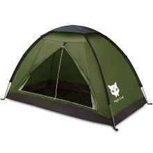 Tenda de Camping Night Cat para 1 a 2 Pessoas Leve Impermeável Fácil Montagem 22x12m