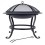La Hacienda Boston Steel Firepit 1