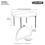 280064 4 ft (1.22 m) Round Light Commercial Fold-In-Half Table (white granite) 7