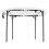 280064 4 ft (1.22 m) Round Light Commercial Fold-In-Half Table (white granite) 8